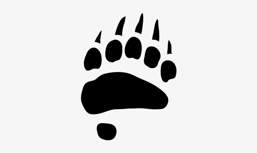 Grizzly Bear Map - Grizzly Bear Track Png, transparent png download