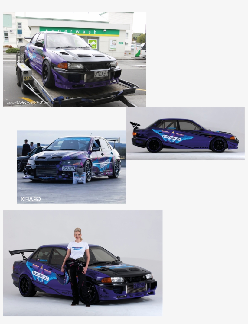 This Is The Burgerfuel Racing Car For - Ford F-550, transparent png download