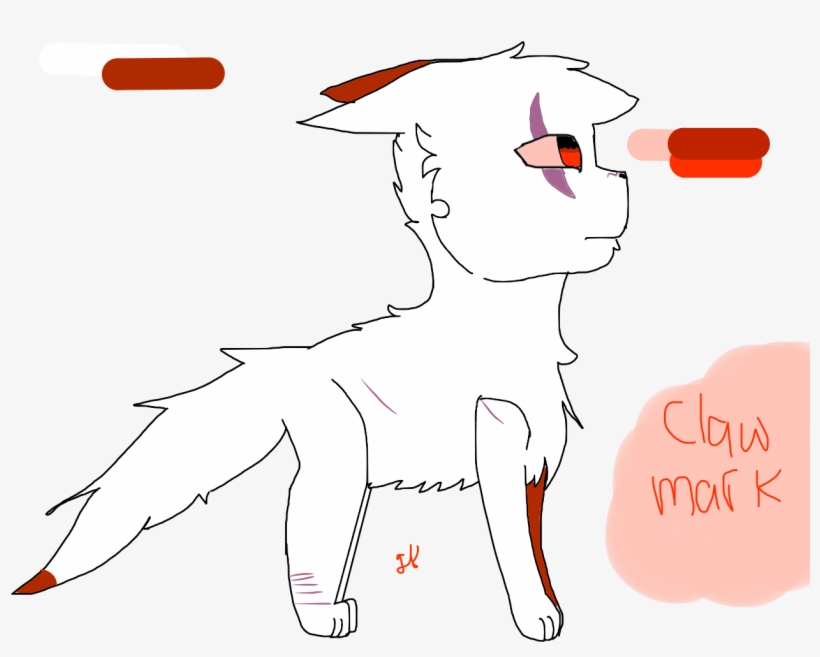 Clawmark Ref Sheet Galaxykittens - Cartoon, transparent png download