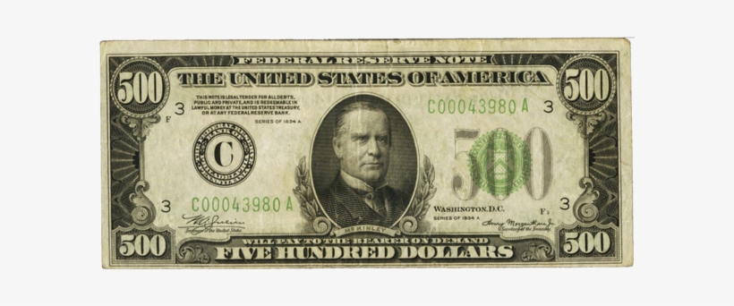 Series 1934 Federal Note, transparent png download