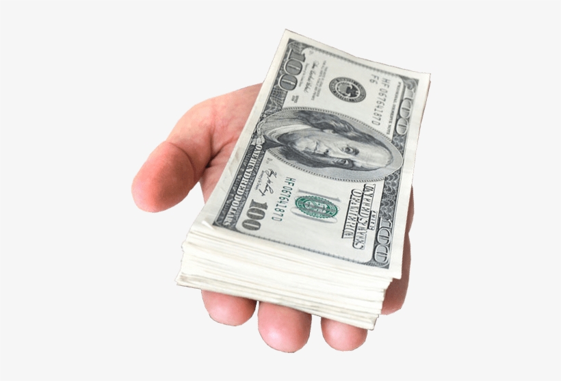 8gb 100-dollar Note Compact Credit Card Style Usb 2.0, transparent png download