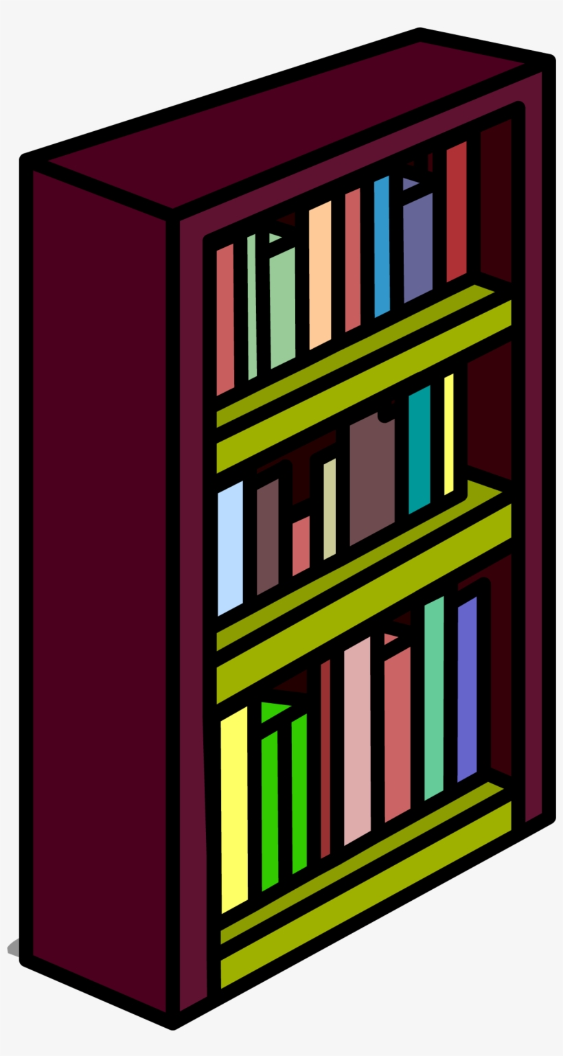 Burgundy Bookshelf Sprite 011, transparent png download