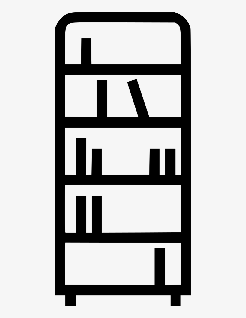 Book Shelf Furniture Decoration Comments, transparent png download