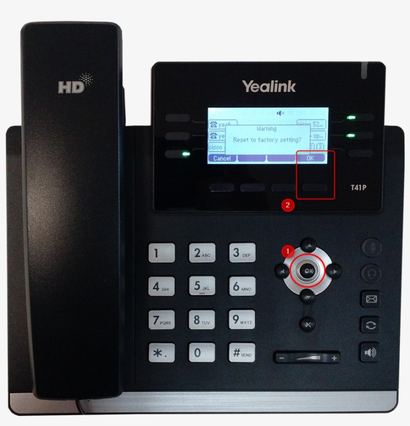 Yealink T41p, transparent png download