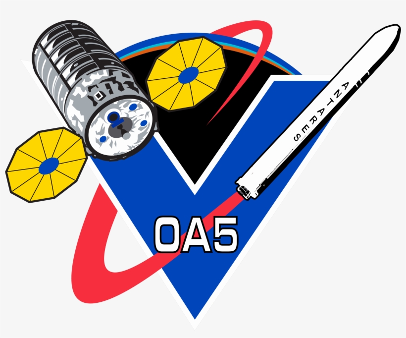 Orbital Sciences Crs Flight 5 Patch, transparent png download