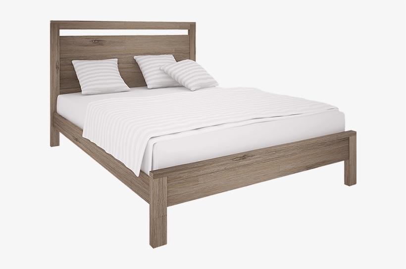 Madrid Slat Bed Queen, transparent png download