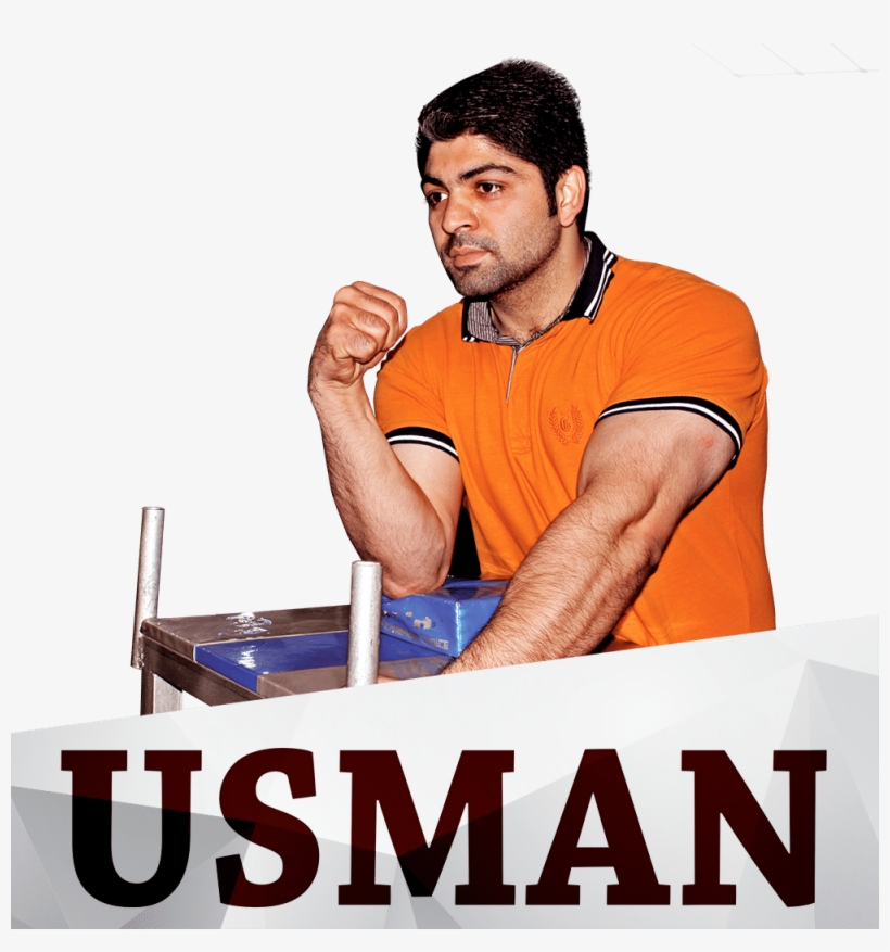 Usman Butt - Arm Wrestler - Magnus Sports, transparent png download