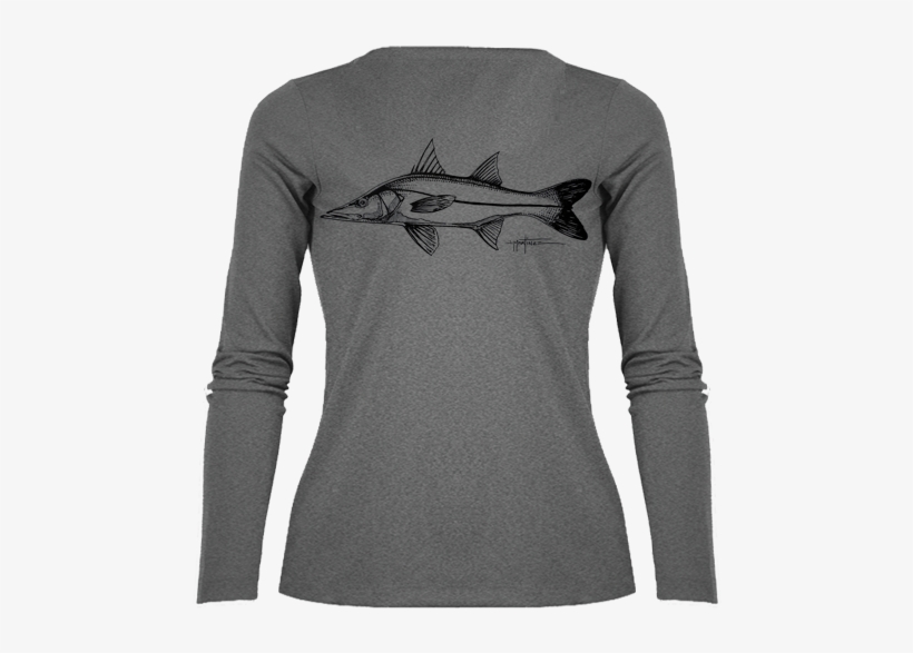 Hewes Womens Cut L/s Technical Fishing Shirt- Snook, transparent png download