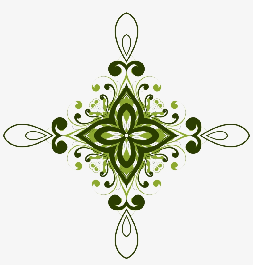 Flourish Flower Design 5 Icons Png Free Png And Icons, transparent png download