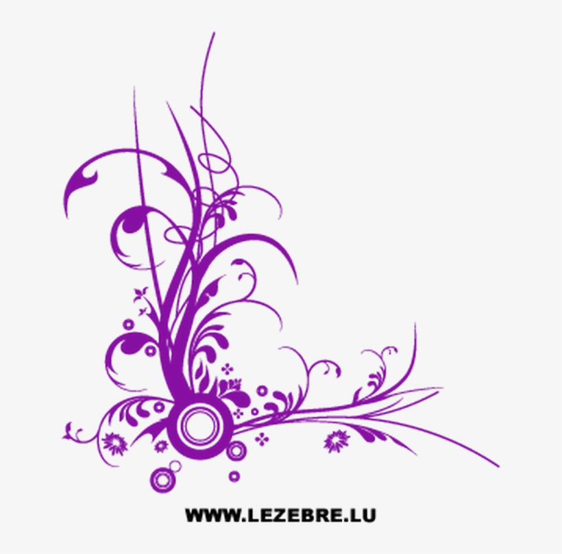 Swirls Flowers Png, transparent png download