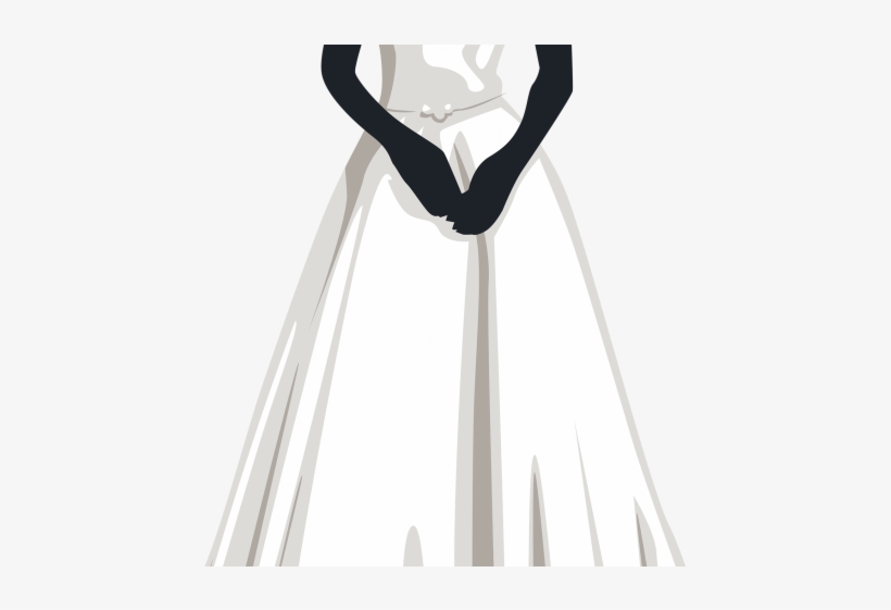 Bride Clipart Wedding Attire, transparent png download