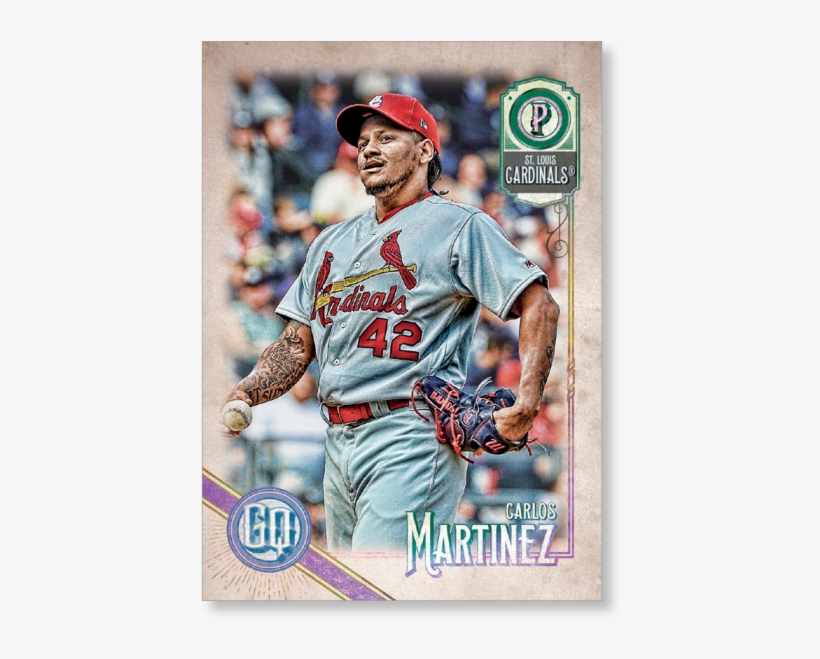 Carlos Martinez 2018 Topps Gypsy Queen Baseball Jackie, transparent png download
