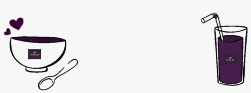 Bowl And Smoothie With Logo, transparent png download