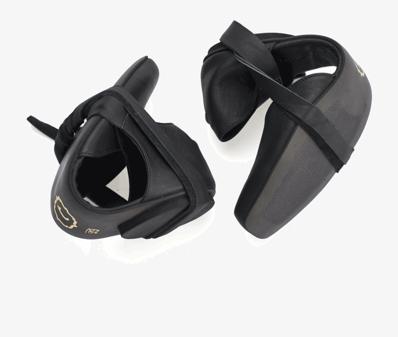 Ana, Black Leather Ballerina Shoes, transparent png download