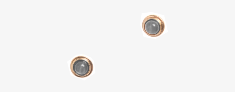 Stone Studs Grey Moonstone, transparent png download