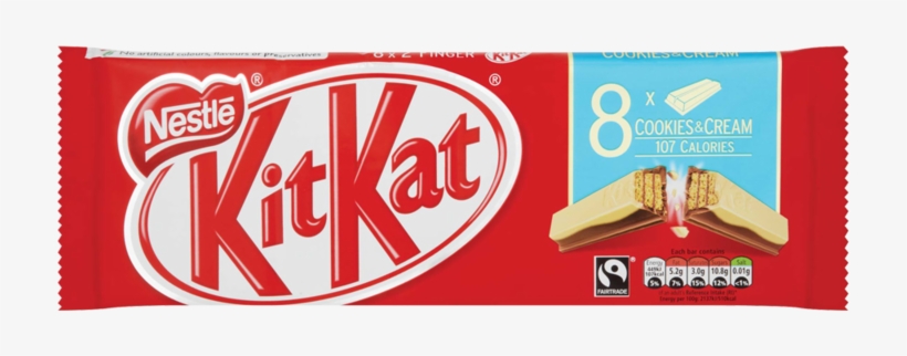 Nestle Kitkat Cookiescream 8pk, transparent png download