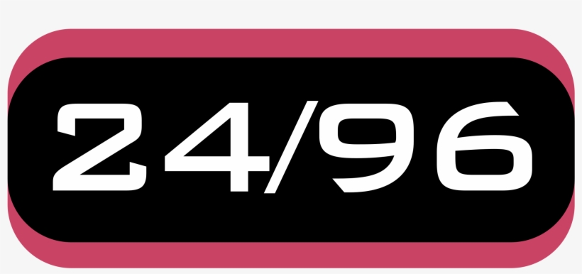 24 96 Logo Png Transparent, transparent png download