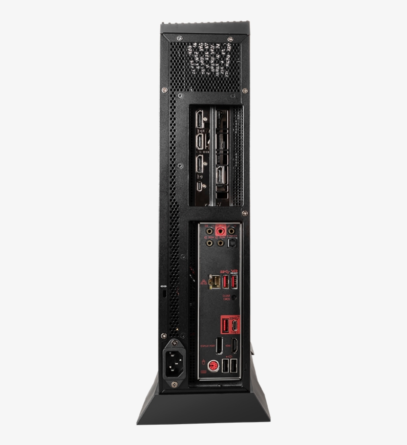 Msi Trident X Gaming Desktop Rear, transparent png download