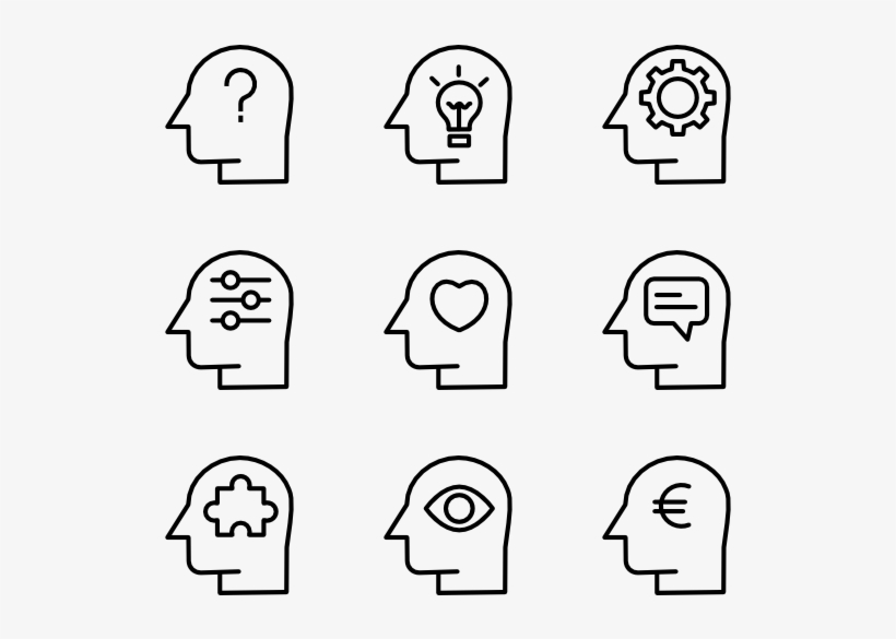 Thinking, transparent png download