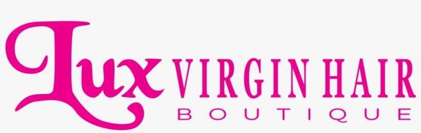 Lux Virgin Hair Logo Pink, transparent png download