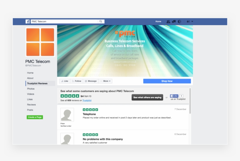 The Trustpilot Facebook App Automatically Shares Reviews, transparent png download