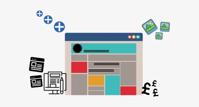 Three-page Website £195, transparent png download