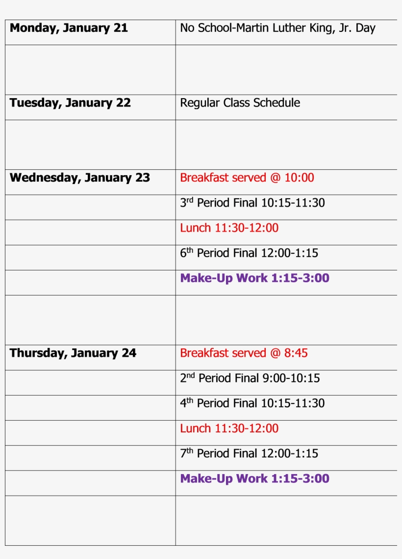 Finals Schedule, transparent png download