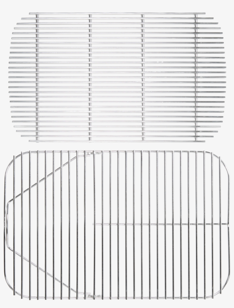 Stainless Steel Hinged Cooking Grid & Charcoal Grate, transparent png download