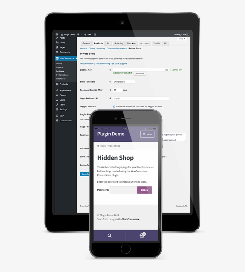 Woocommerce Private Store, transparent png download
