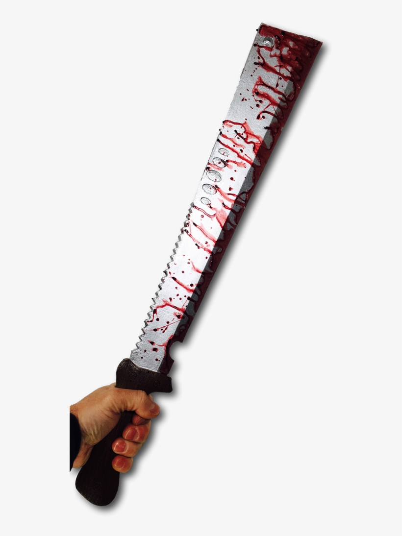 Realistic Bloody Saw Tooth, transparent png download