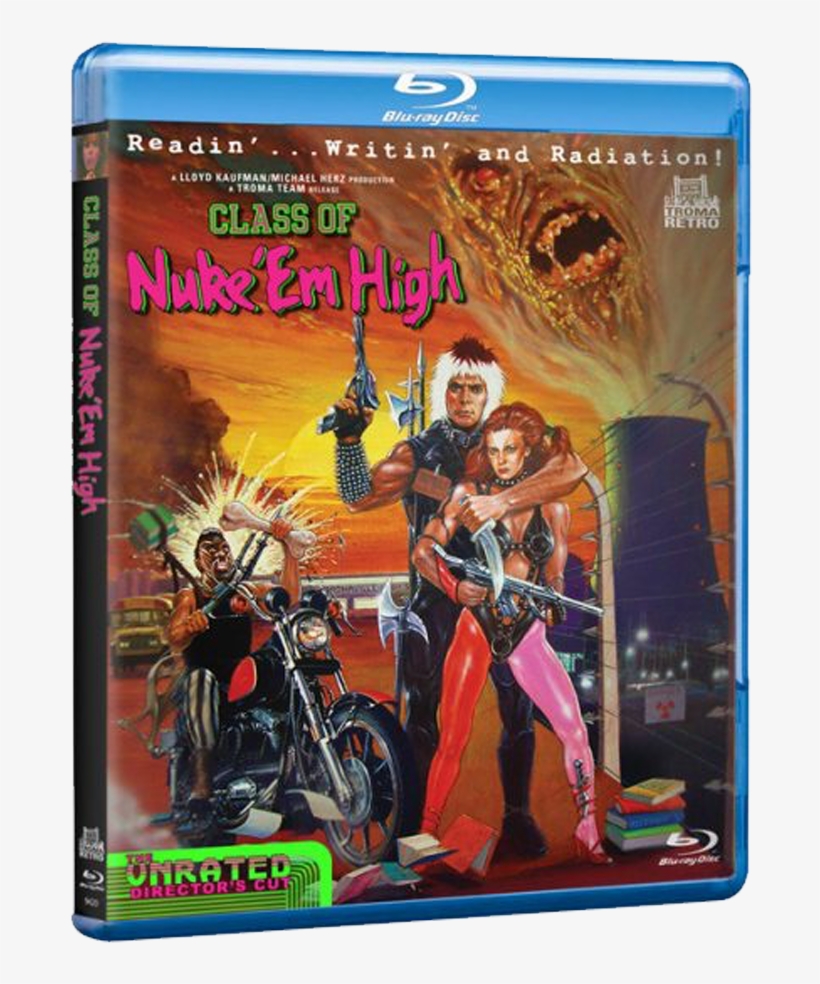 Class Of Nuke 'em High [blu-ray], transparent png download