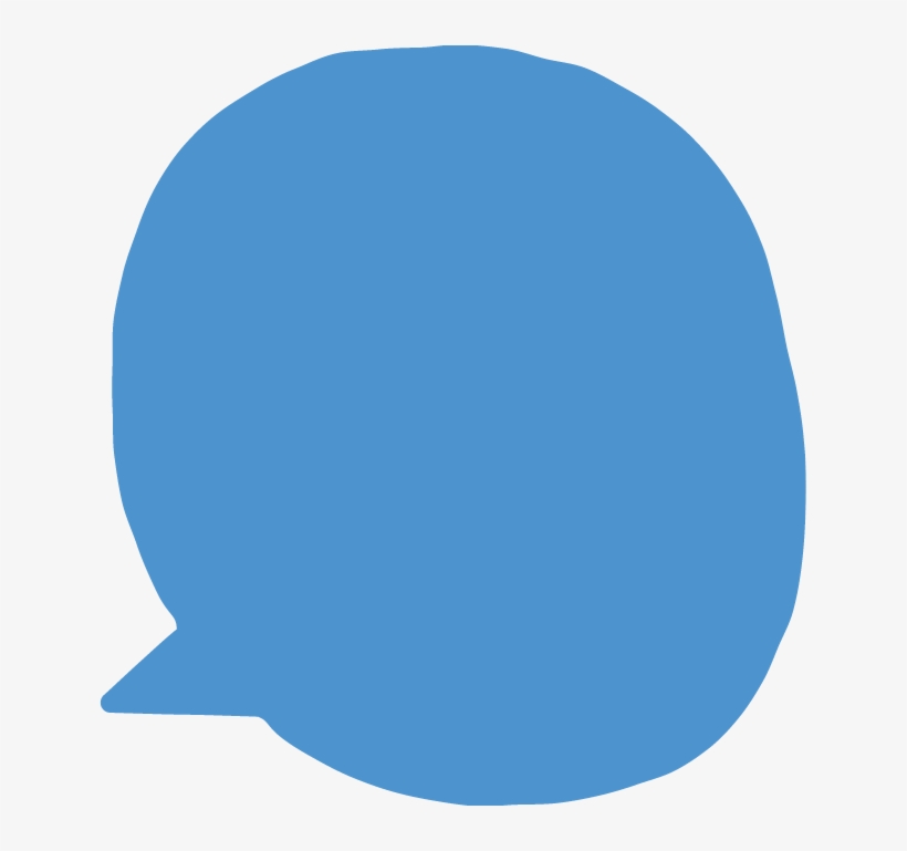 Okletstalk Bubble Fill Blue, transparent png download
