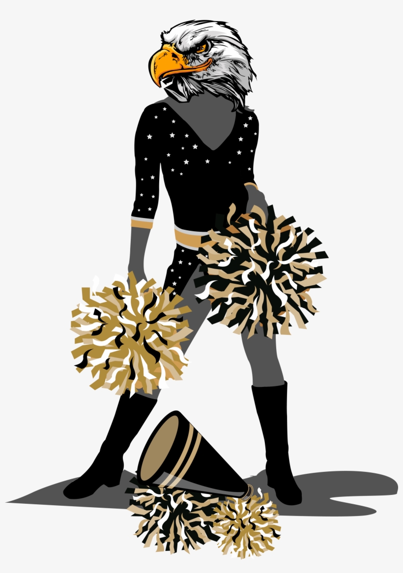 Png Freeuse Stock Or Saints Cheerleader Eagle Png The, transparent png download