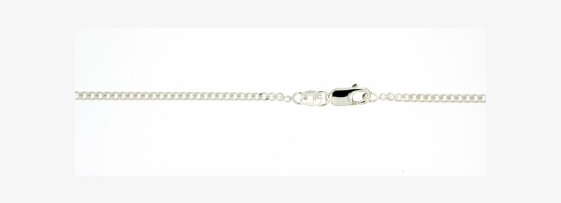 Sterling Silver 45cm Curb Chain, transparent png download