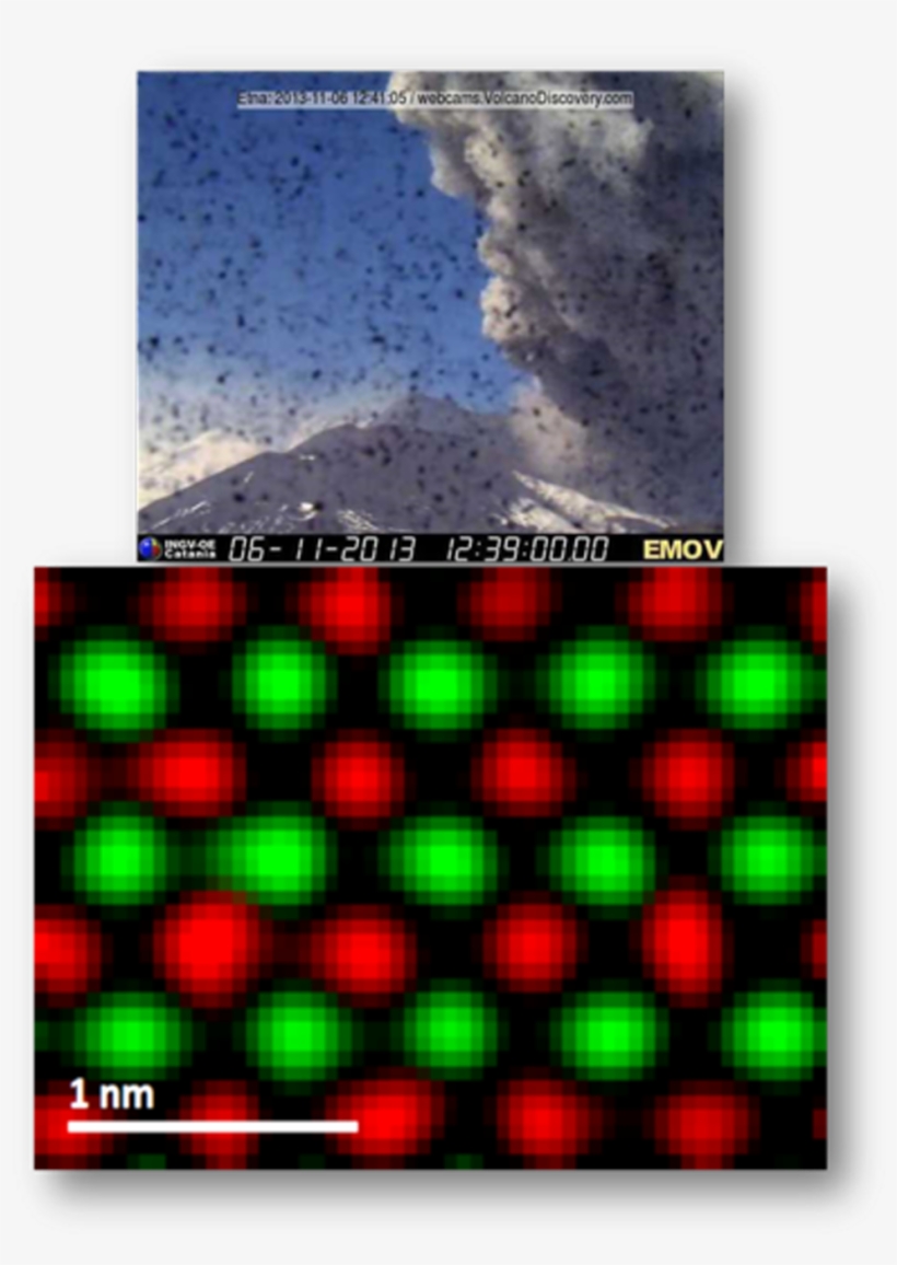 First Atomic Eels Map Acquired During Volcano Eruption, transparent png download