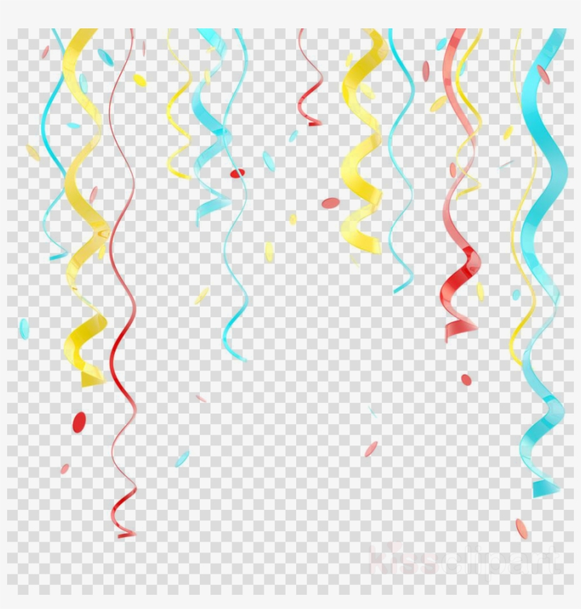 Green And Orange Confetti Clipart Confetti Serpentine, transparent png download