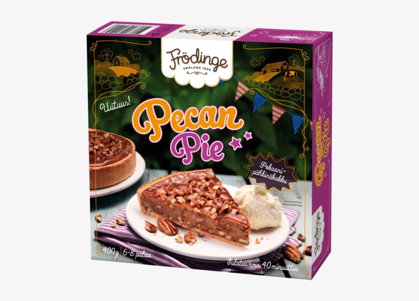 Frödinge Pecan Pie Pekaanipähkinäkakku 400 G, transparent png download