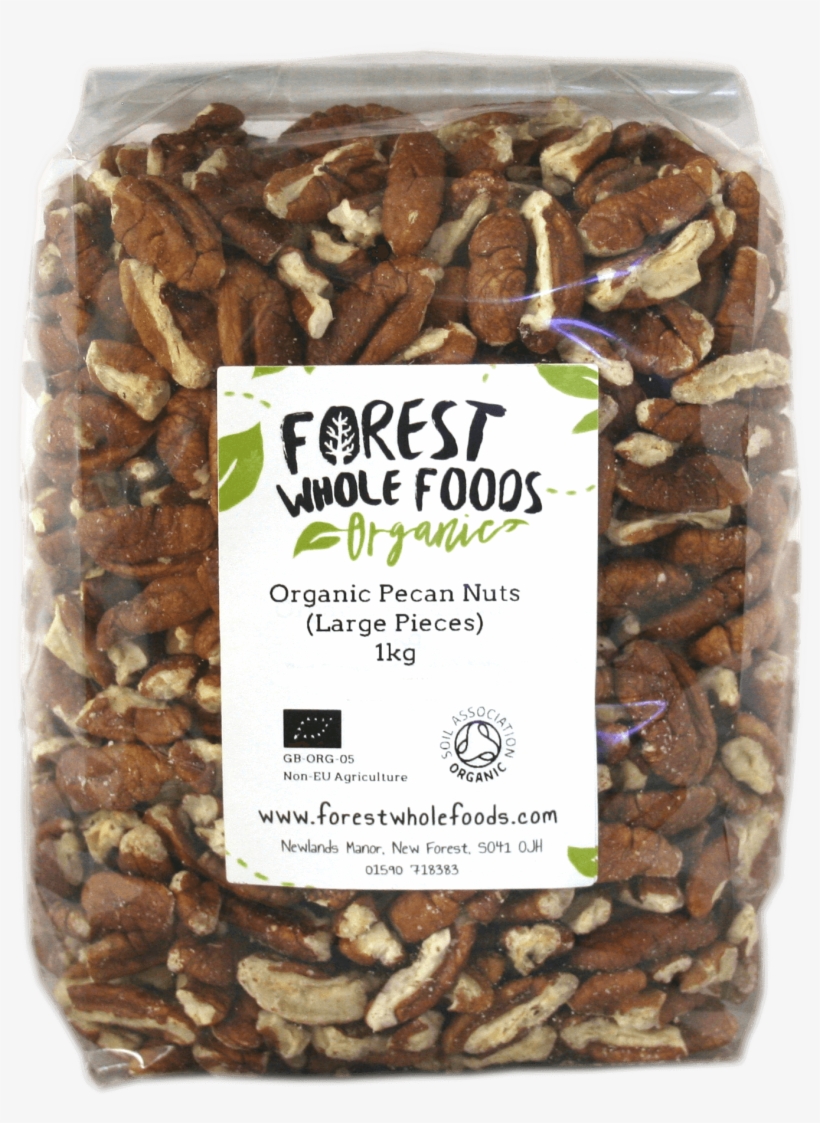 Organic Pecan Large Pieces 1kg, transparent png download