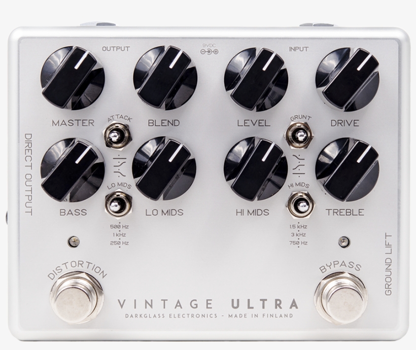 Darkglass Vu Vintage Ultra Bass Preamp Pedal, transparent png download