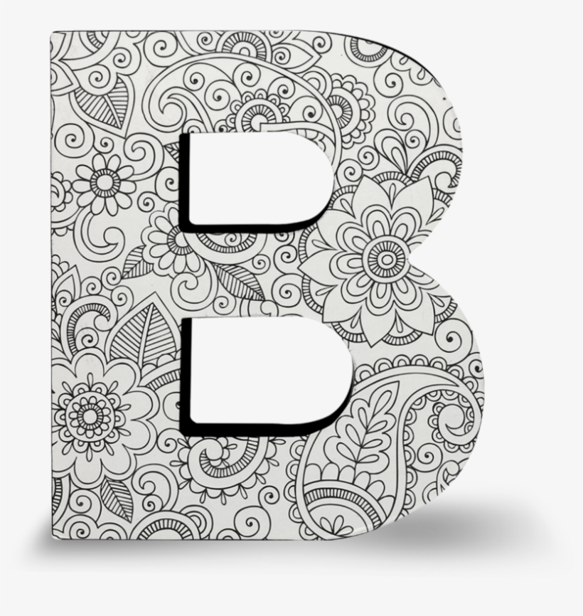 Color Joy Coloring Letter, transparent png download