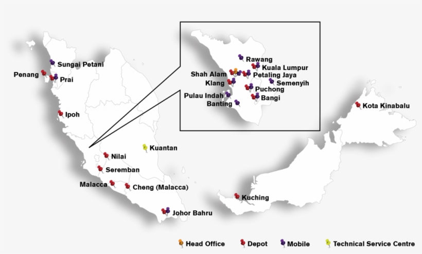 Secom Depots, Technical Service Centre And Mobiles, transparent png download