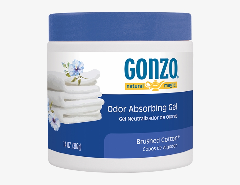 Gonzo Natural Magic Brushed Cotton Odor Absorbing Gel,, transparent png download