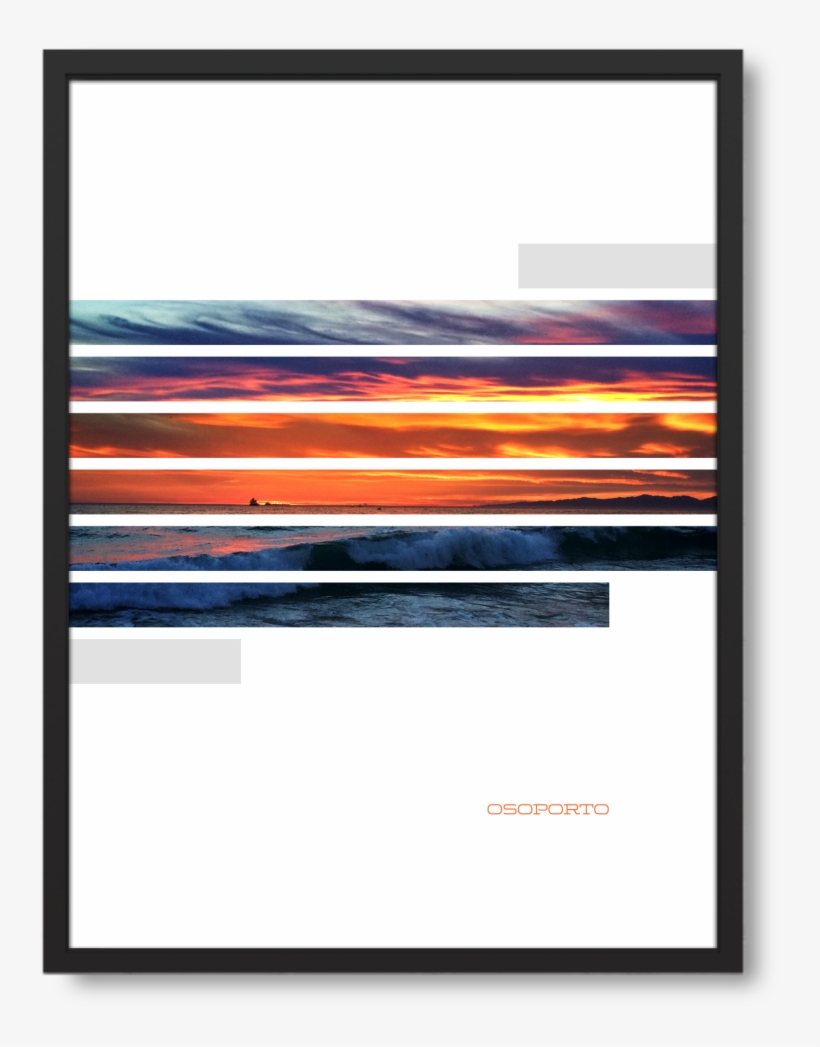 Sunstripes Art Poster, transparent png download