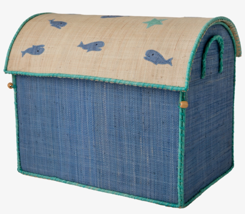 Large Blue Sea Theme Toy Storage Basket Rice Dk, transparent png download