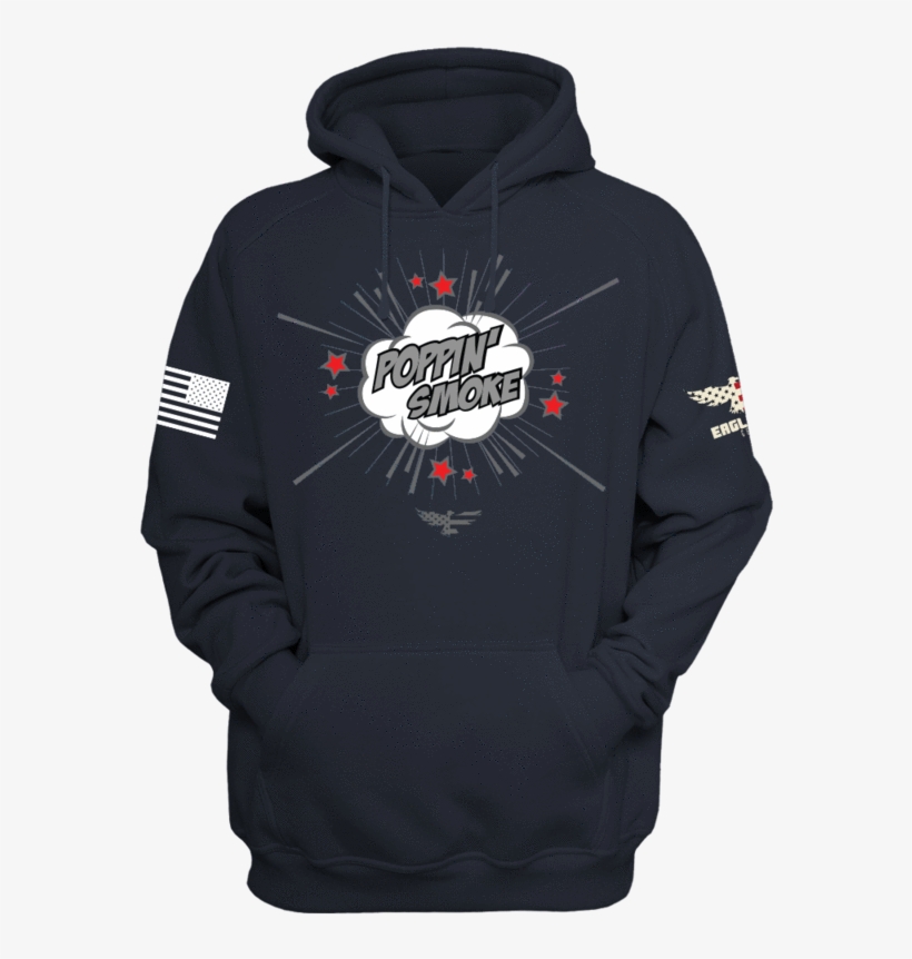 Poppin Smoke Hooded Sweatshirt, transparent png download