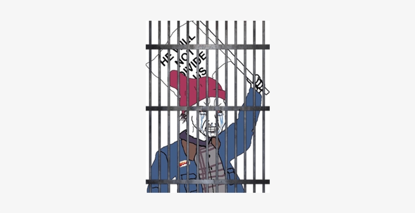 Shia Labeouf Goes Off His Meds And Into A Jail Cell - Cartoon, transparent png download