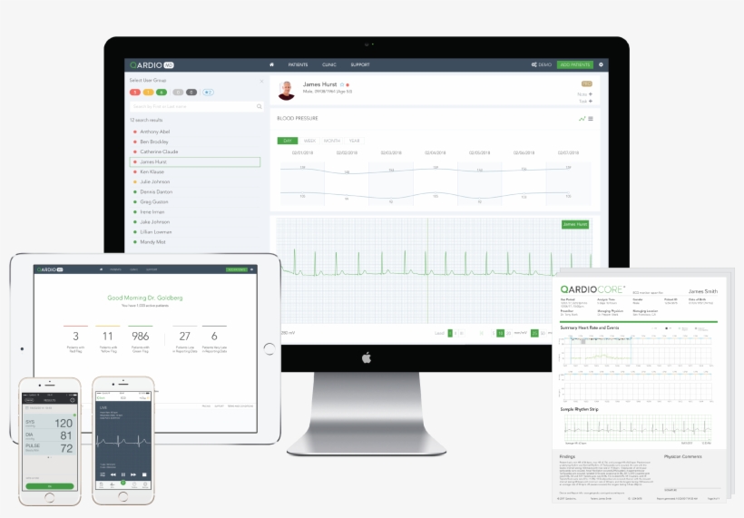 Qardiomd Monitor - Operating System, transparent png download