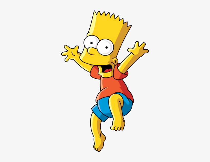 Happy Bart By Jh622 - Happy Valentines Day Simpson, transparent png download