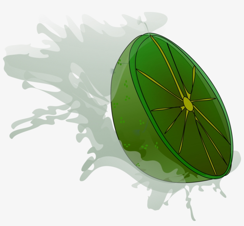 Free Vector Lemon Clip Art - Green Lemon Shower Curtain, transparent png download
