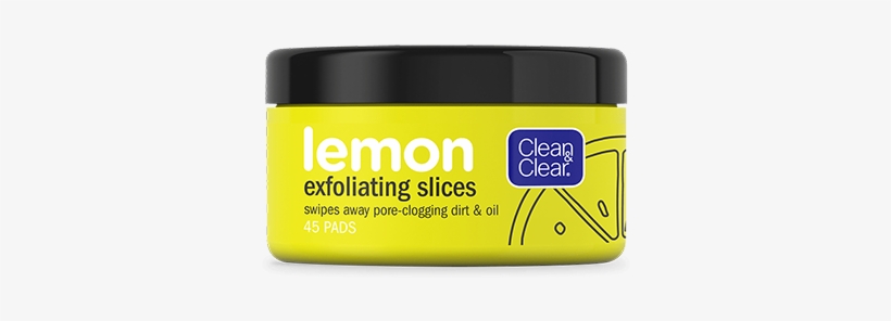 Clean & Clear Lemon Exfoliating Slices - Exfoliation, transparent png download